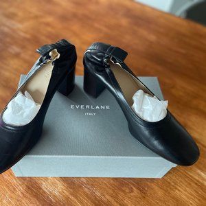 Everlane The Day High Heel NIB black